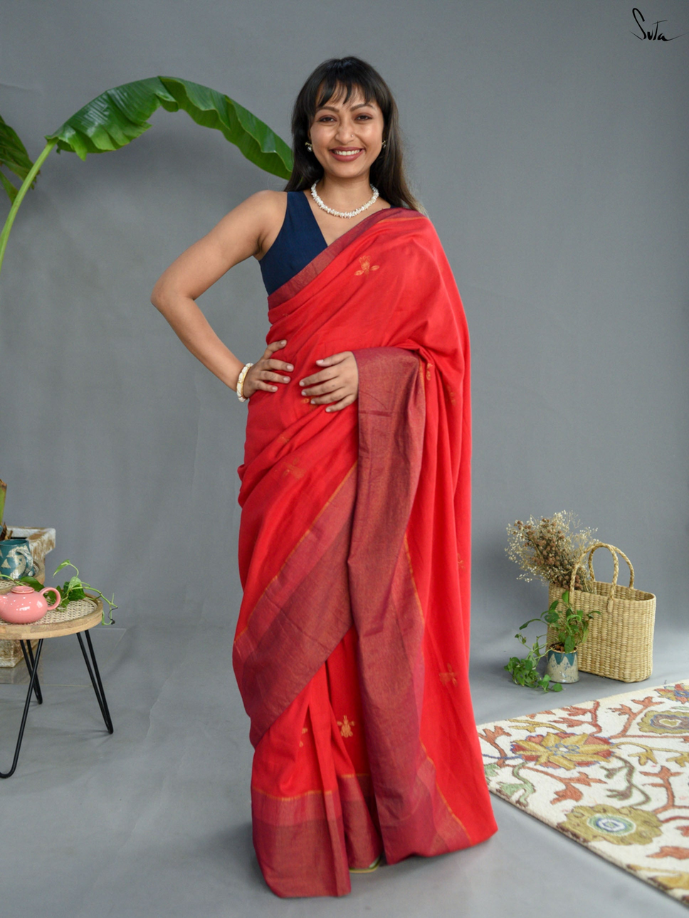 Candy Floral Saree